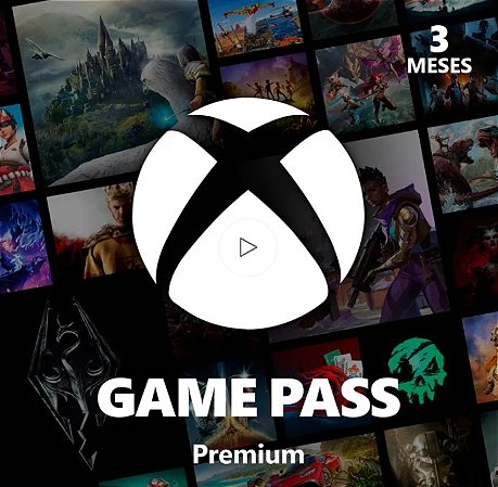 Cartão Game Pass Premium 3 Meses