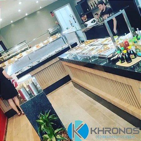 Buffet especial - Buffet Refrigerado duplo + Buffet Paneleiro