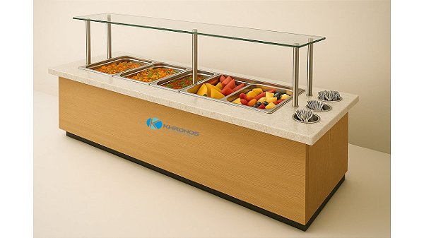Buffet Self Service térmico e refrigerado - E422DQN2F