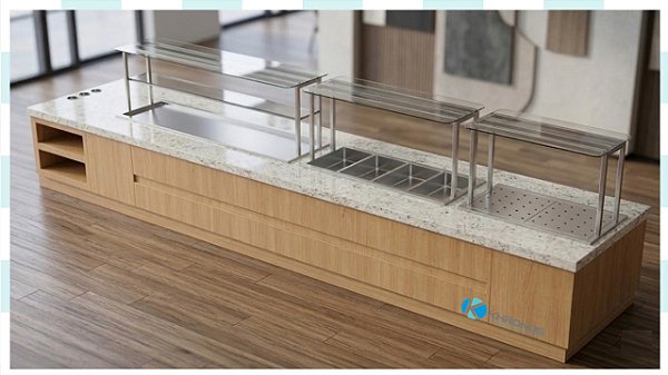Buffet Self-Service Completo para Restaurante