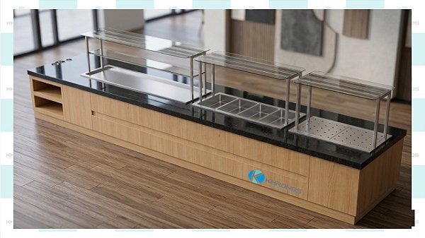 Buffet Self-Service Completo para Restaurante