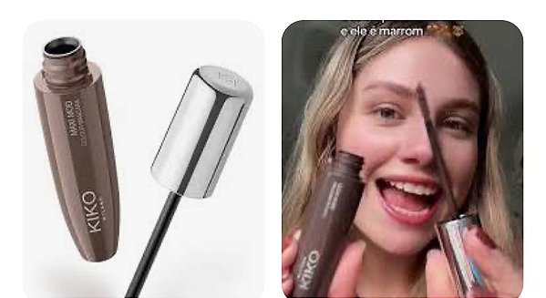 Kiko Milano Máscara de cílios marrom