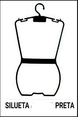 Cabide Colan / Silhueta Infantil