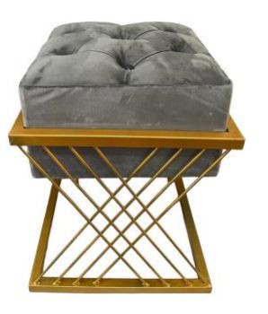 Puff Quadrado Luxo X