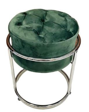 Puff Simples Cromado