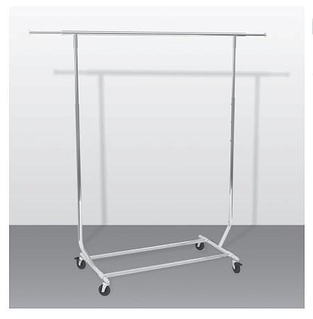 Arara Desfile Premium Simples Dobrável Cromada