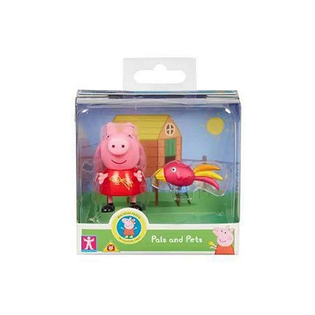 Playset Maleta Peppa Pig - Casa da Peppa - Sunny com o Melhor