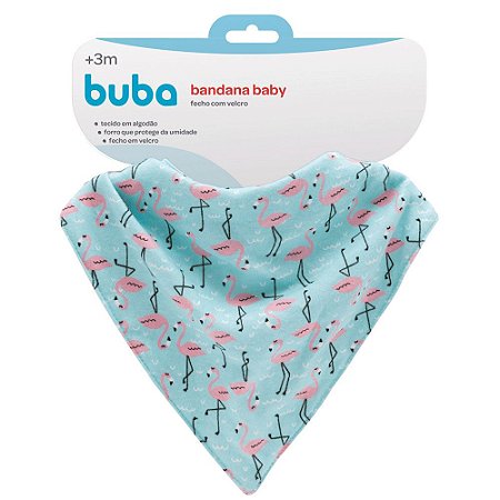 Bandana Baby Buba Flamingo