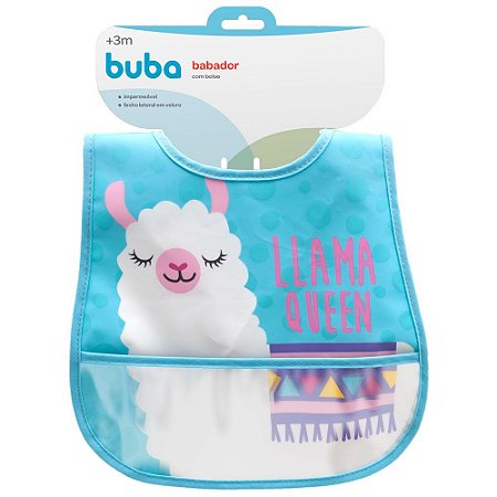 Babador com Bolso Buba Lhama