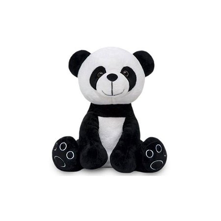 Brinquedo de pelúcia animal de pelúcia urso panda, boneca de