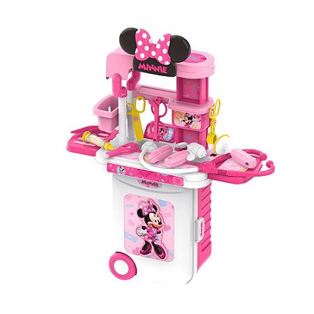 Bonecos Mickey e Minnie Mouse C/2 Disney C/Acessórios Elka - Tem