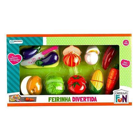 Creative Fun MutiKids  Feirinha Divertida Legumes