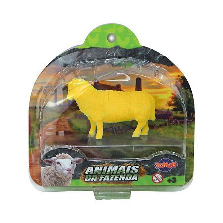 Brinquedo em Miniatura Toyng Animais da Fazenda Ovelha