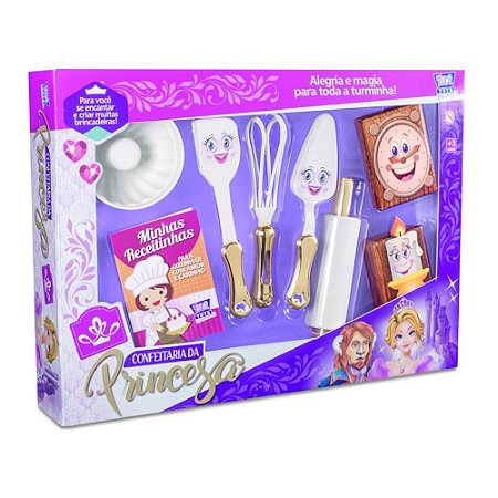 Confeitaria da Princesa  Infantil Zuca Toys com Acessórios