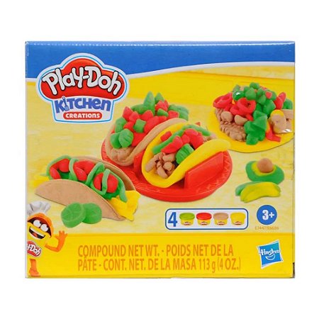 Massa de Modelar Play-Doh Kitchen Hasbro Comidinha Mexicana