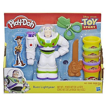Conjunto Massinha de Modelar Play Doh Hasbro Buzz Lightyear