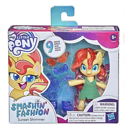 My Little Pony  Sunset Shimmer Hasbro Smashin Fashion