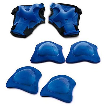 Kit Proteção Zippy Toys Azul com 06 Peças