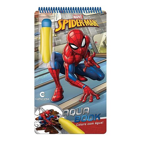 Livro Aqua Book Culturama Spider-Man