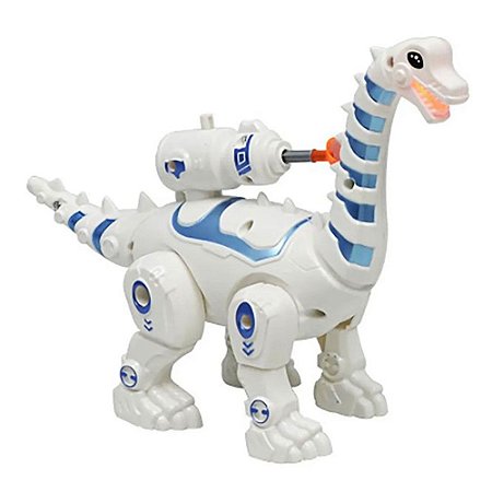 Dinossauro Robô BBR Toys Braquiossauro Com Movimentos Luzes e Som