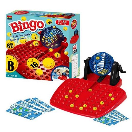 Jogo Bingo Multikids Vermelho