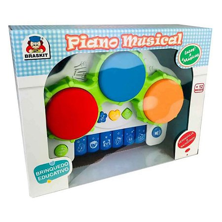 Piano Musical – Braskit Brinquedos