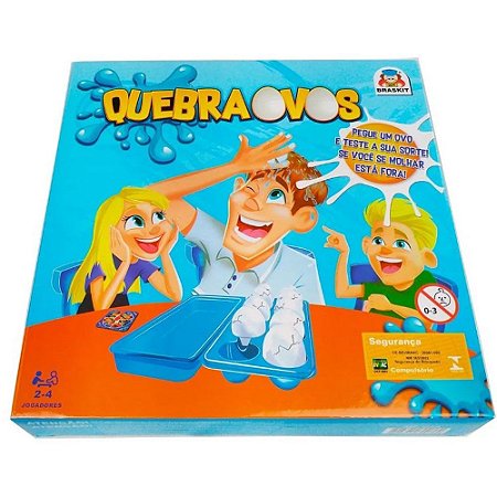 Jogo Quebra Ovos Ovos Braskit - Babu Brinquedos