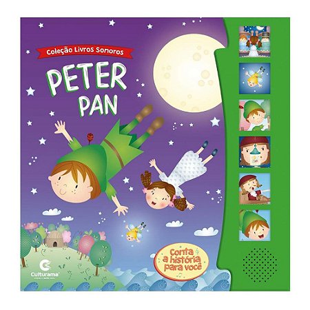 Livro Sonoro Culturama Peter Pan