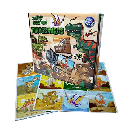 Cartão de jogo de memória da disney, dinossauro, cartas de batalha