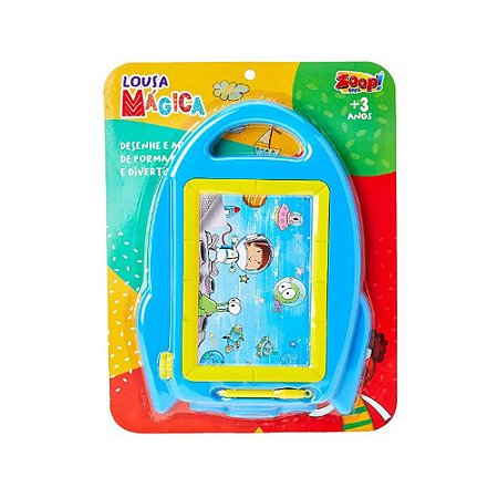 Quadro Mágico Zoop Toys Foguete Azul