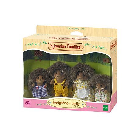 Sylvanian Families Família Do Porco Espinho Epoch 4018