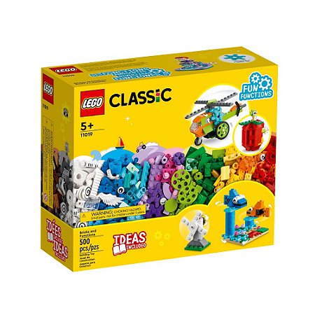 Lego Classic 500 Peças 11019 Peças e Funções