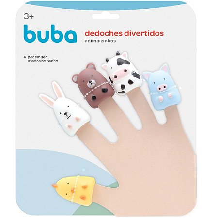 Dedoches Divertidos Buba Animaizinhos