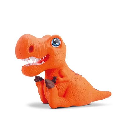 Dinossauro Discover Dino Com Ovo Surpresa Bee Toys Laranja