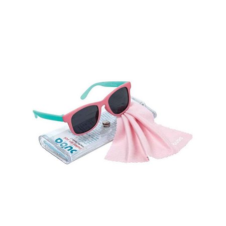 Óculos de Sol Infantil Buba Rosa/Verde