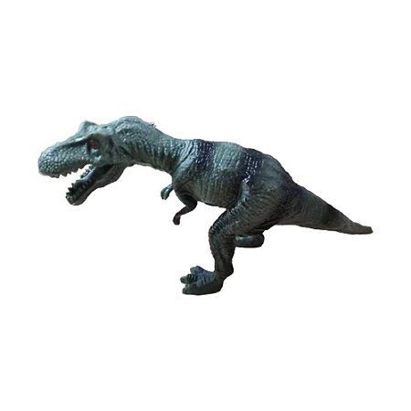 Dinossauro na Jaula Tiranossauro Rex Trex Cinza Toyng