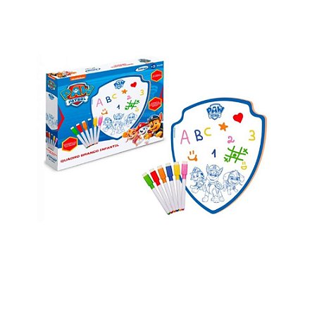 Jogo Infantil Brinquedo Kit Pintura Patrulha Canina - Nig - Babu