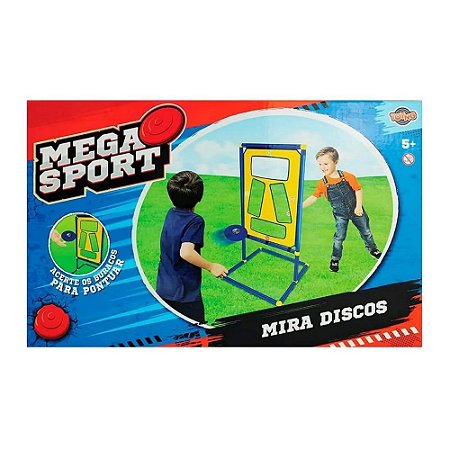 Jogo Mira Discos Mega Sport Toyng 5+