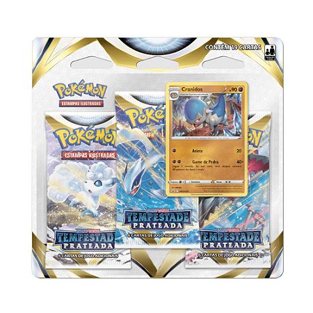 Jogo de Cartas Pokemon Box V Estampas Ilustradas 38 Cartas - Vermelho