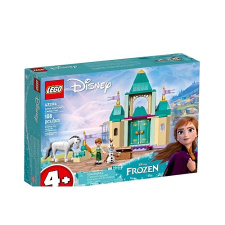Lego Castelo Divertido de Anna e Olaf  108 Peças 43204
