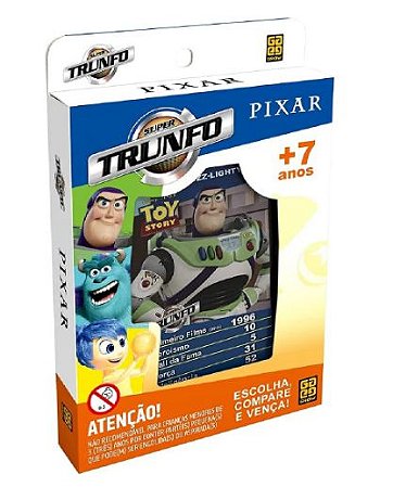 Jogo trunfo Pixar Grow 7+