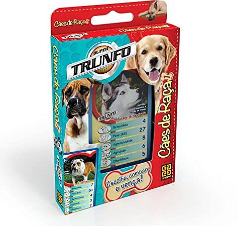 Jogo trunfo Cães De Raça Grow 7+