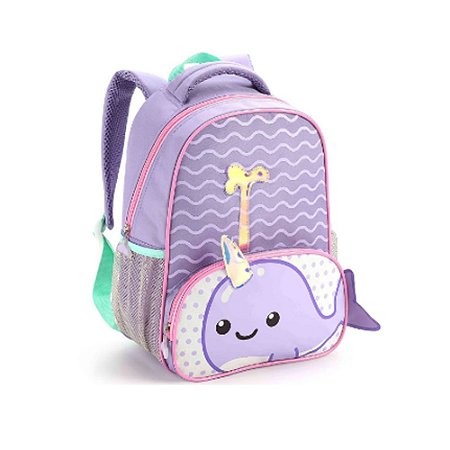 Mochila Infantil Baleia Seanite 32cm