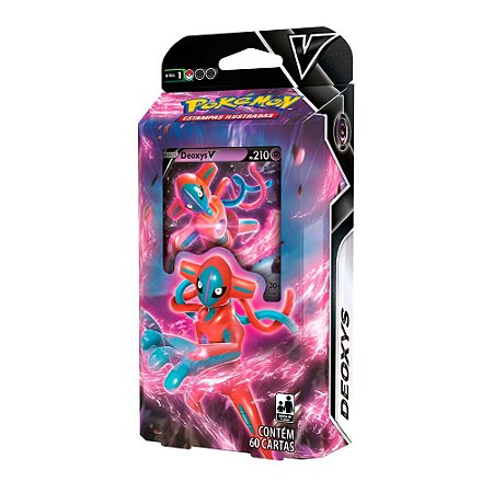 Baralho de batalha Pokémon Copag Deoxys V - Pequenos Travessos