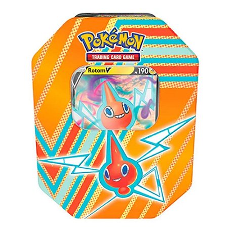 Pokemon Lata Card Copag Game Rotom V