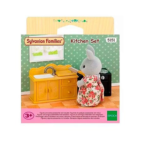 Sylvanian Families Conjunto Cozinha Epoch 5151