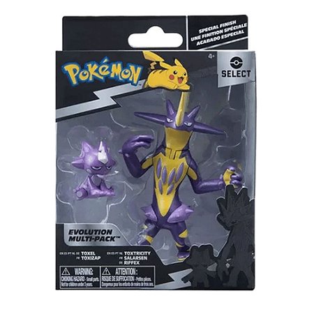 Boneco Pokémon Sunny Evolução Do Toxel