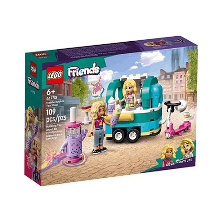 Lego Friends Loja Ambulante de Chá de Bolhas 109 Peças 41733