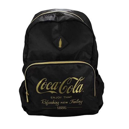 Mochila De Costas Pacific Coca Cola Preto