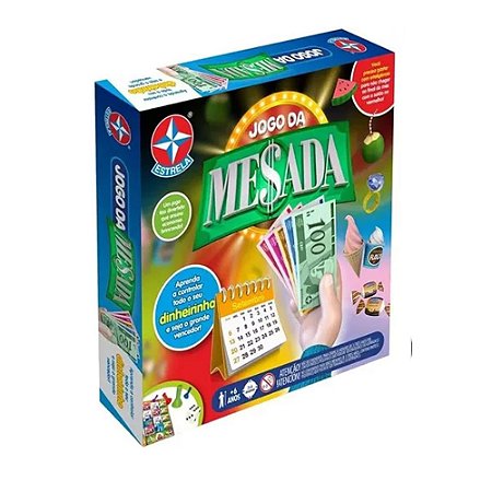 Jogo De Tabuleiro Mesada Estrela